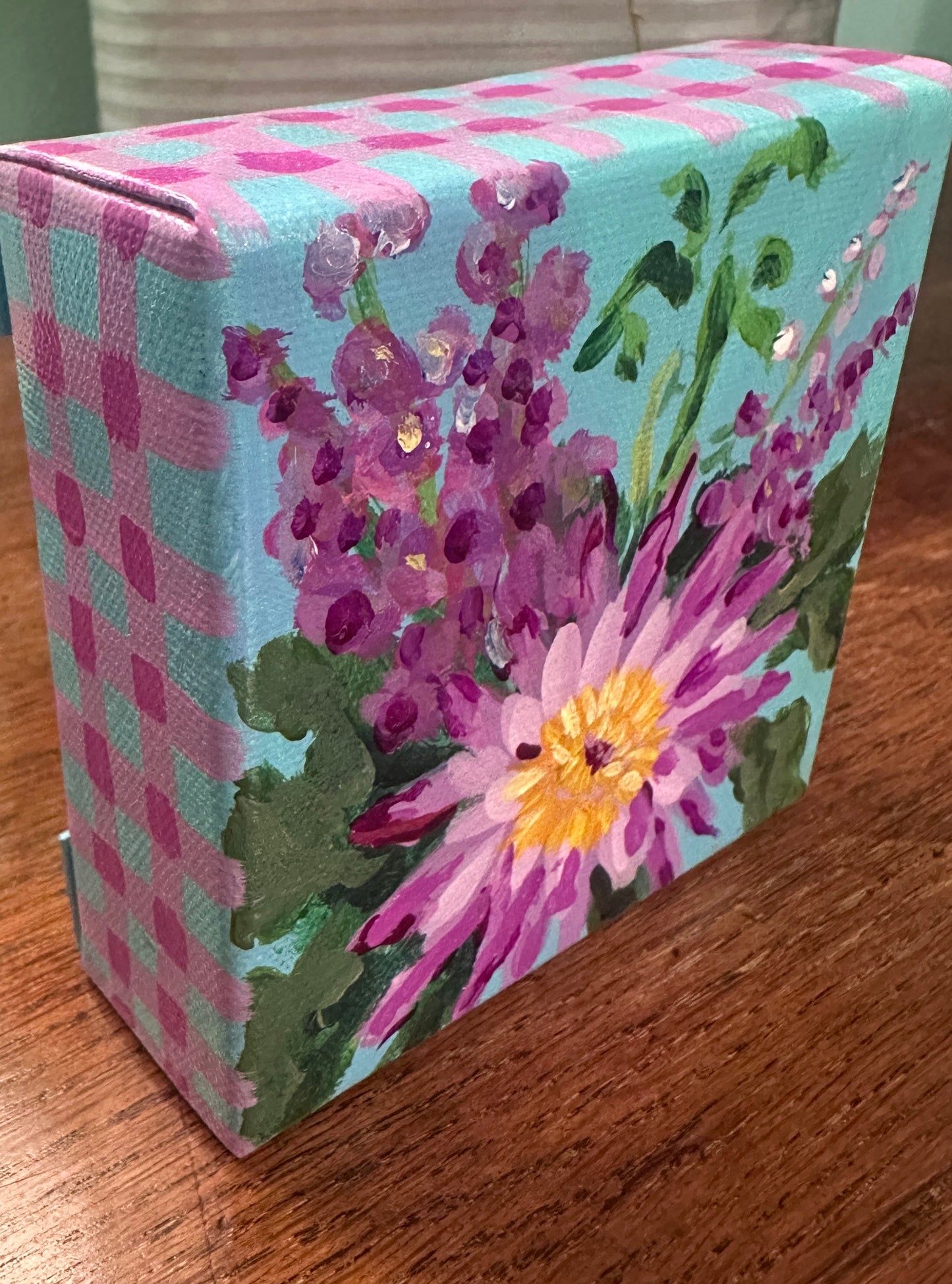 Lilac Gingham Baby Little Itty Bitty Collection