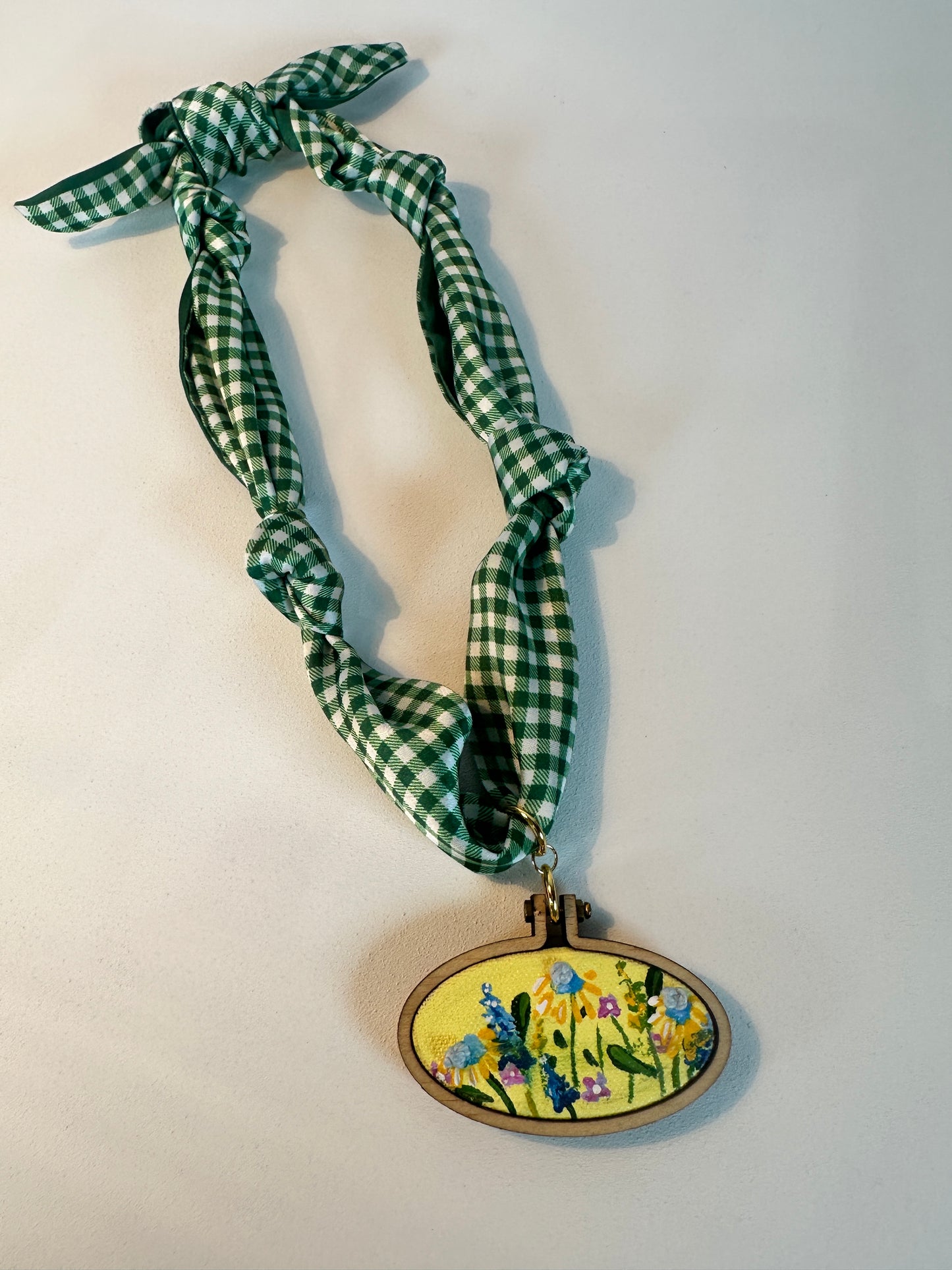 Sunshine Meadow Scarf Necklace