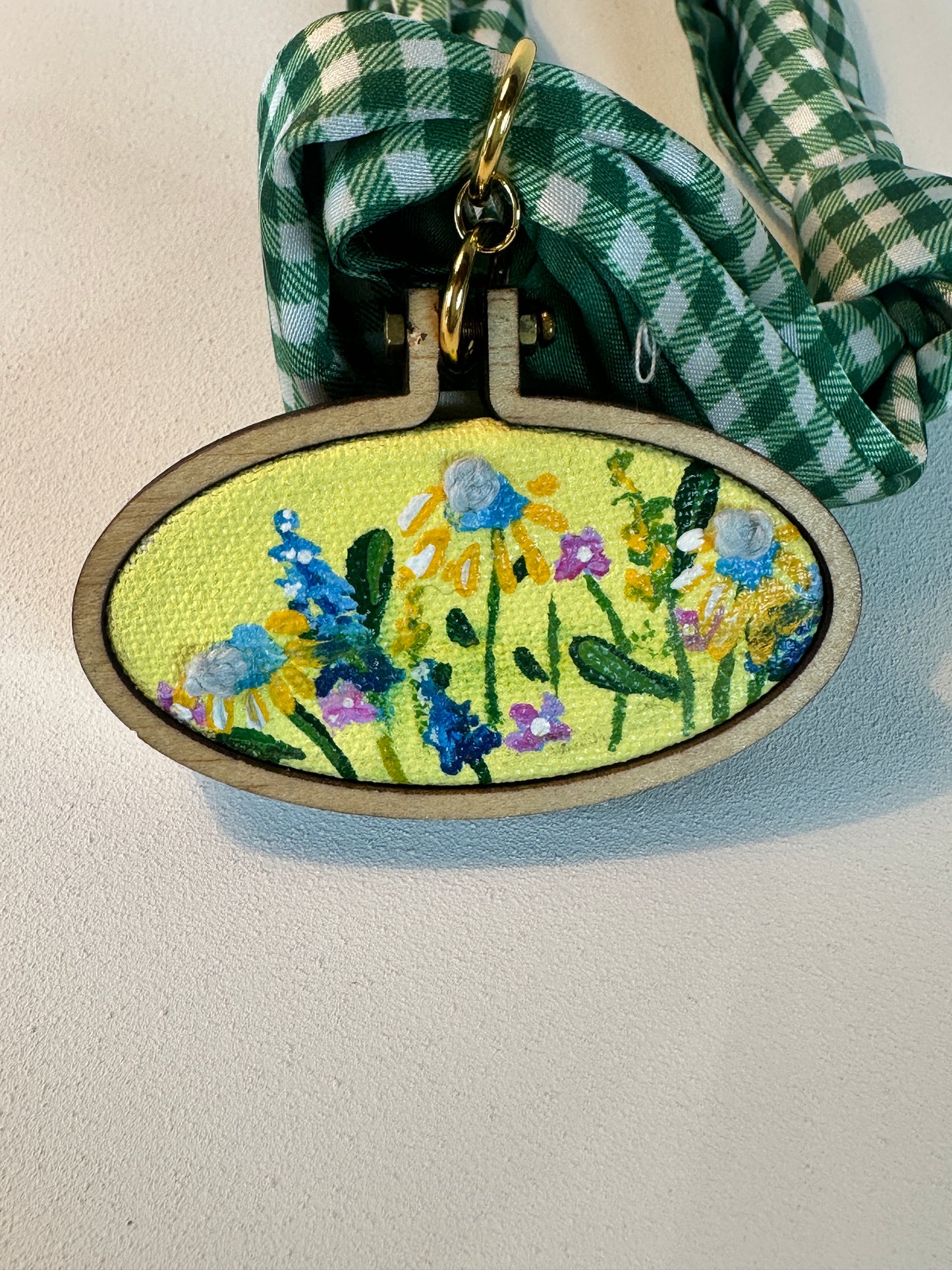 Sunshine Meadow Scarf Necklace