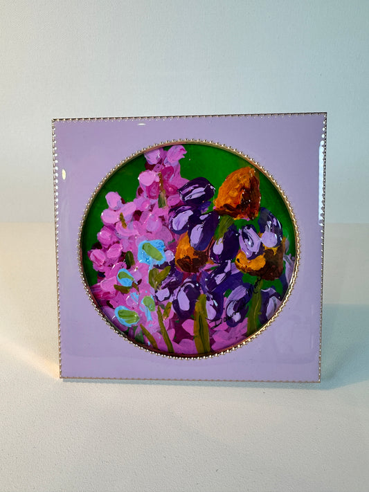 Snapdragons and Coneflowers