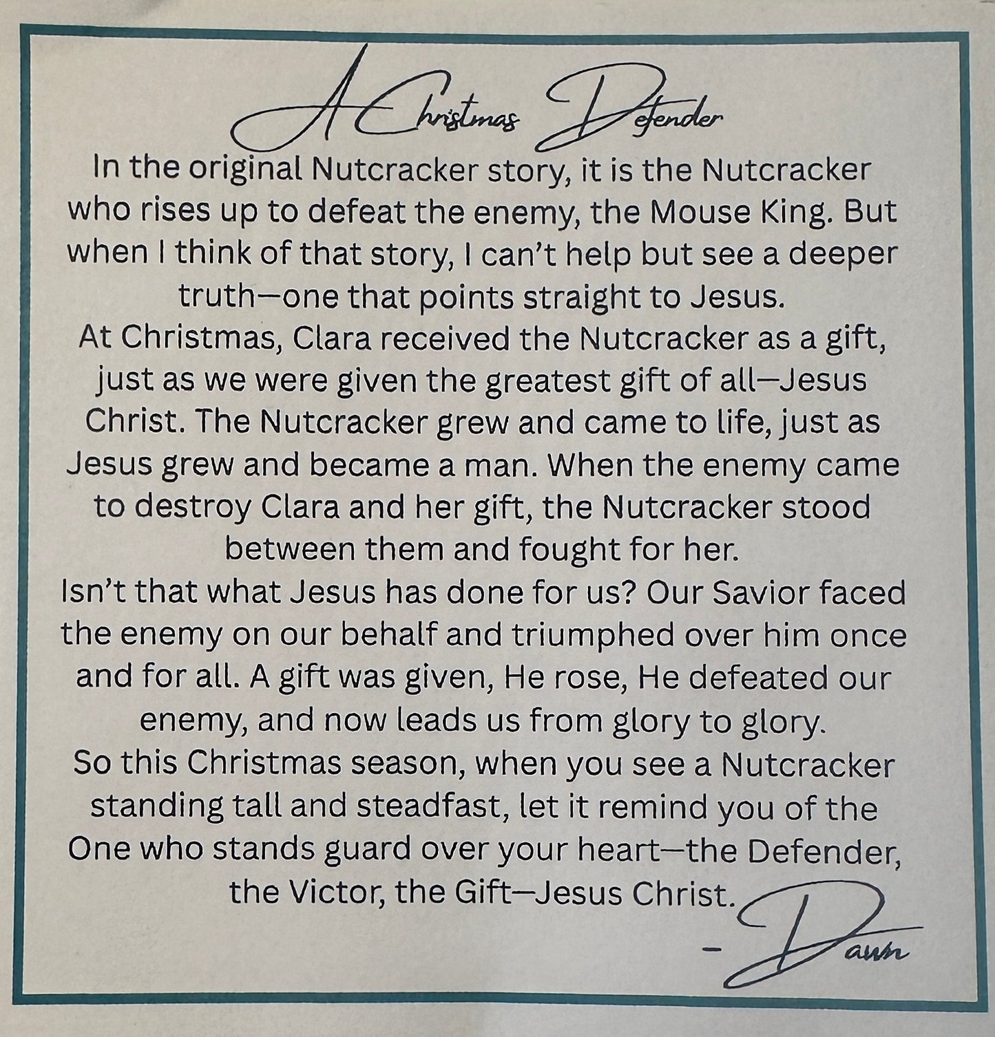 This Defender Christmas Ornament