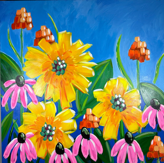 Frolic Limited Edition Print on Canvas