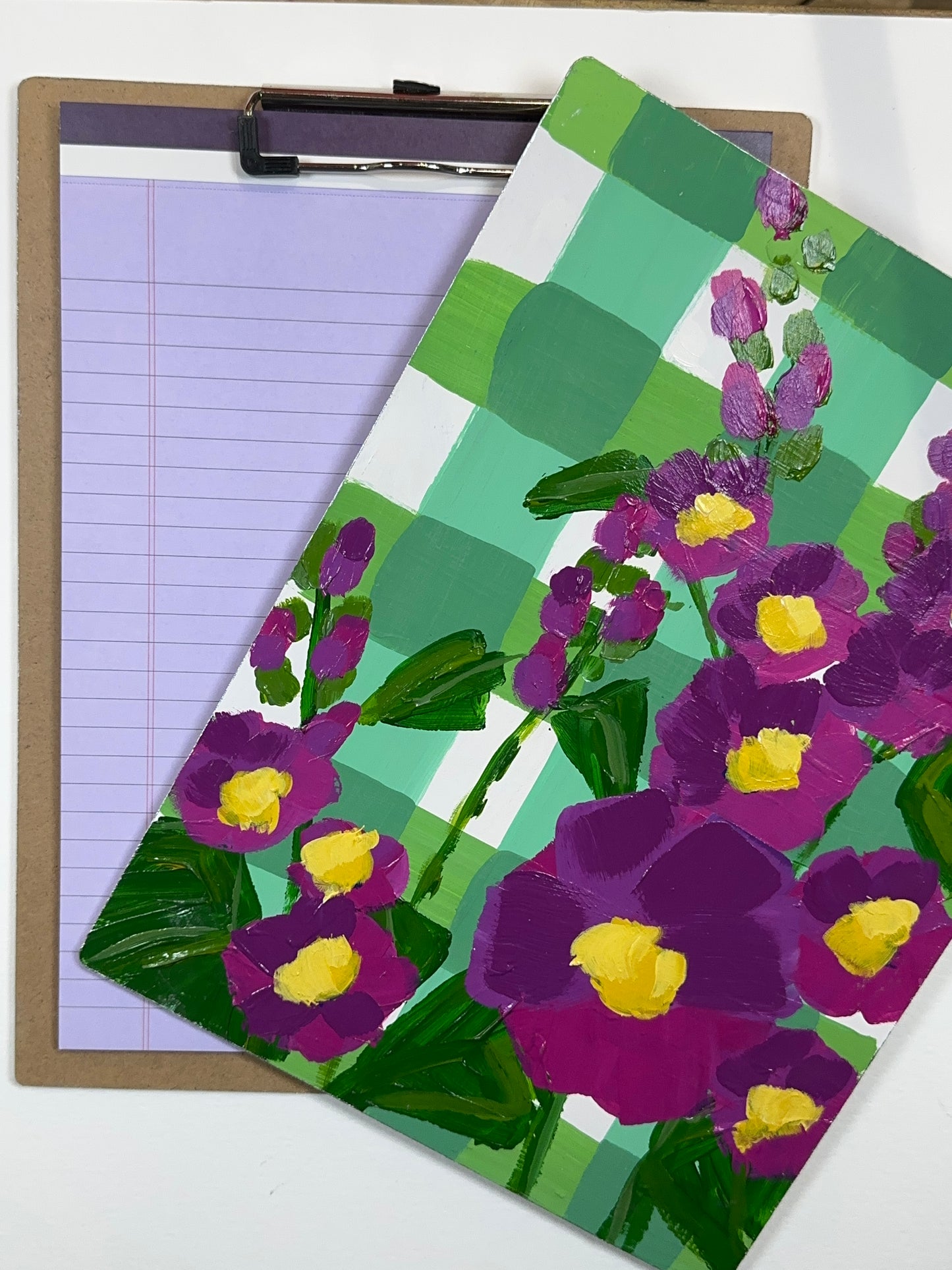 All Hands in for the Purple One Clipboard