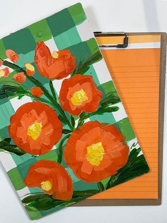 Orange You Glad to be a Hollyhock