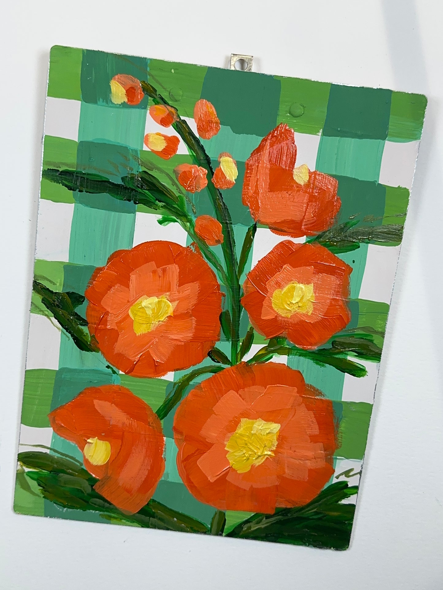 Orange You Glad to be a Hollyhock