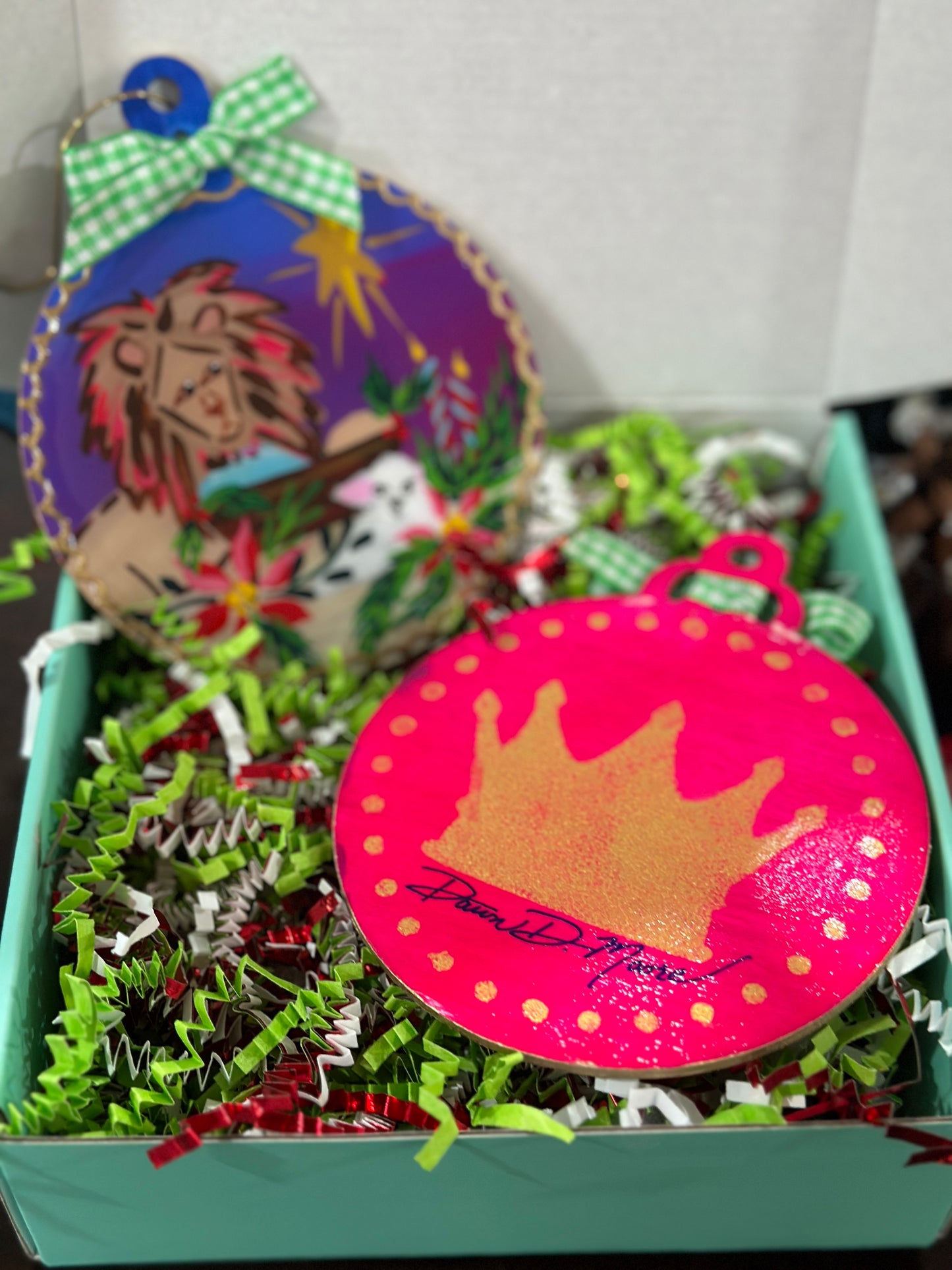 This King Christmas Ornament