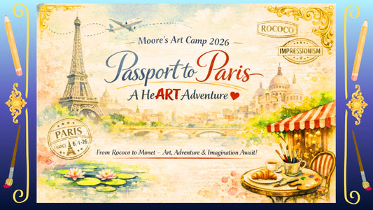 Moore's Art Camp: Session 2-Grades 3-8